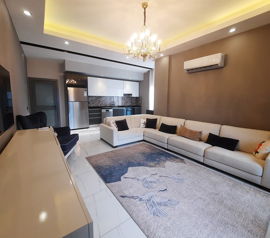 Luksus 3+1 Lejlighed med Bjergudsigt, Alanya - Oba