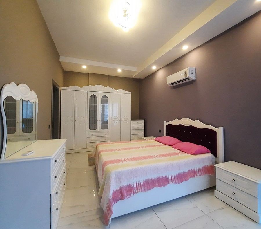 Luksus 3+1 Lejlighed med Bjergudsigt, Alanya - Oba