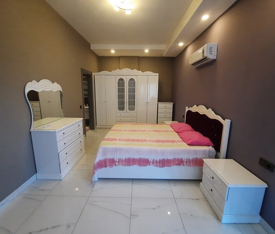 Luksus 3+1 Lejlighed med Bjergudsigt, Alanya - Oba