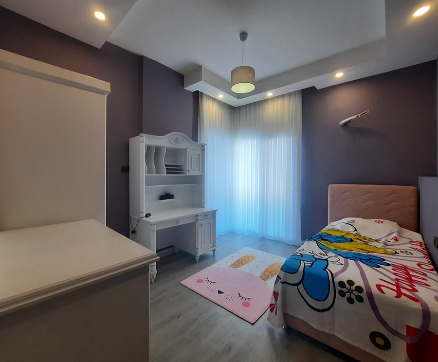 Luksus 3+1 Lejlighed med Bjergudsigt, Alanya - Oba