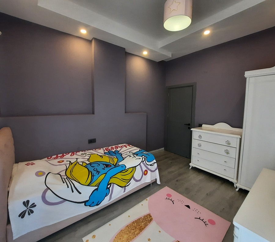 Luksus 3+1 Lejlighed med Bjergudsigt, Alanya - Oba