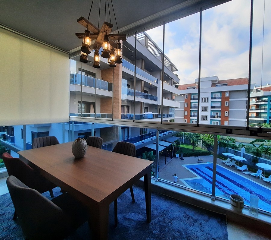 Luksus 3+1 Lejlighed med Bjergudsigt, Alanya - Oba