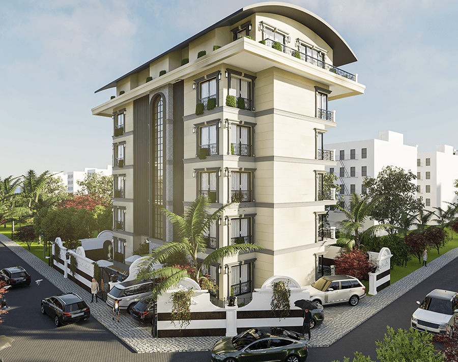 New penthouses and apartments in Mahmutlar
