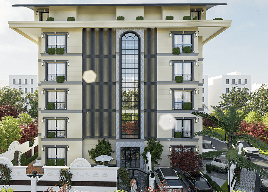 New penthouses and apartments in Mahmutlar
