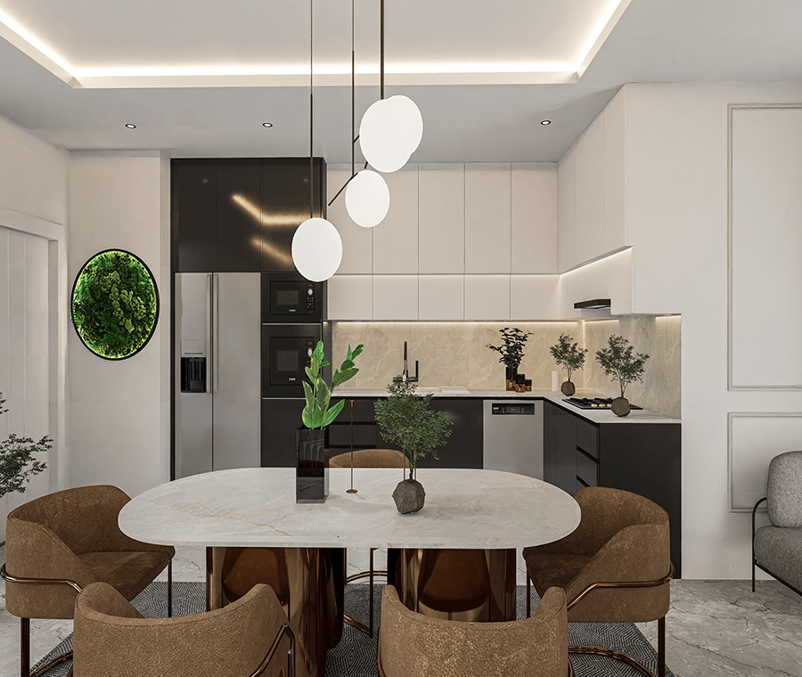 New penthouses and apartments in Mahmutlar