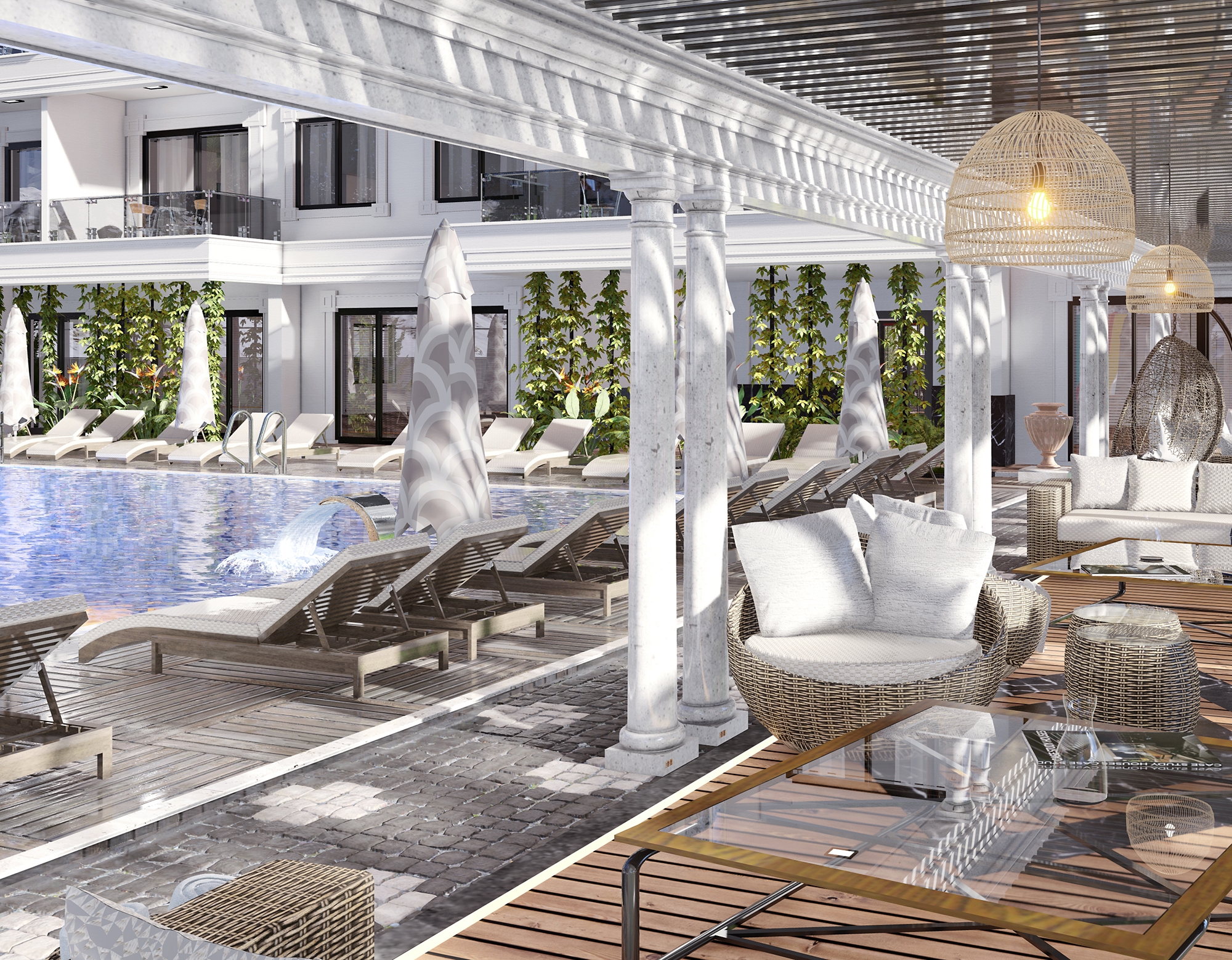 Luksus 1+1 Lejlighed med Hav- og Bjergudsigt, Alanya - Gazipasa