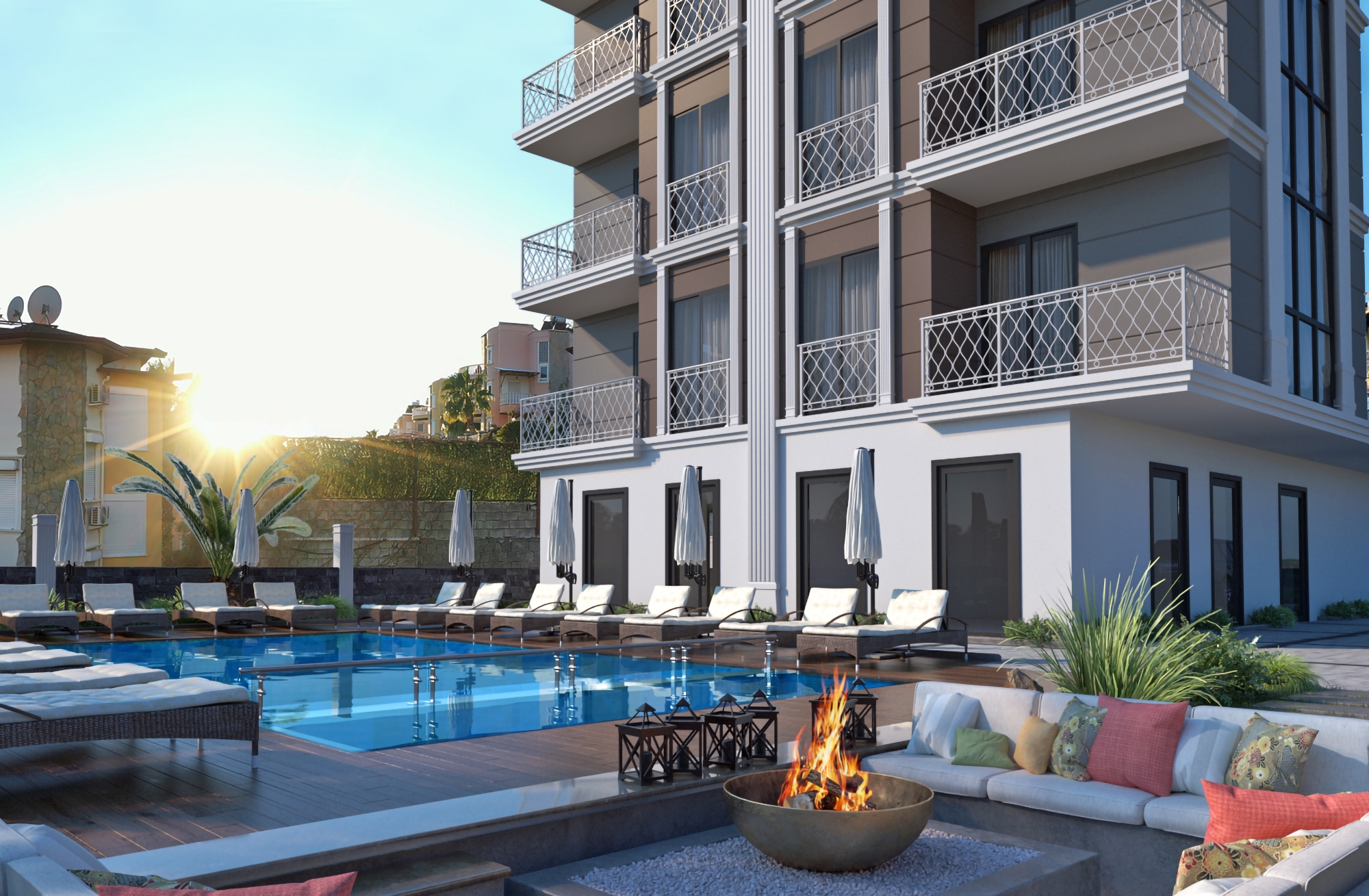 Luxurious 3+1 Apartment with Stunning Views, Alanya - Kestel