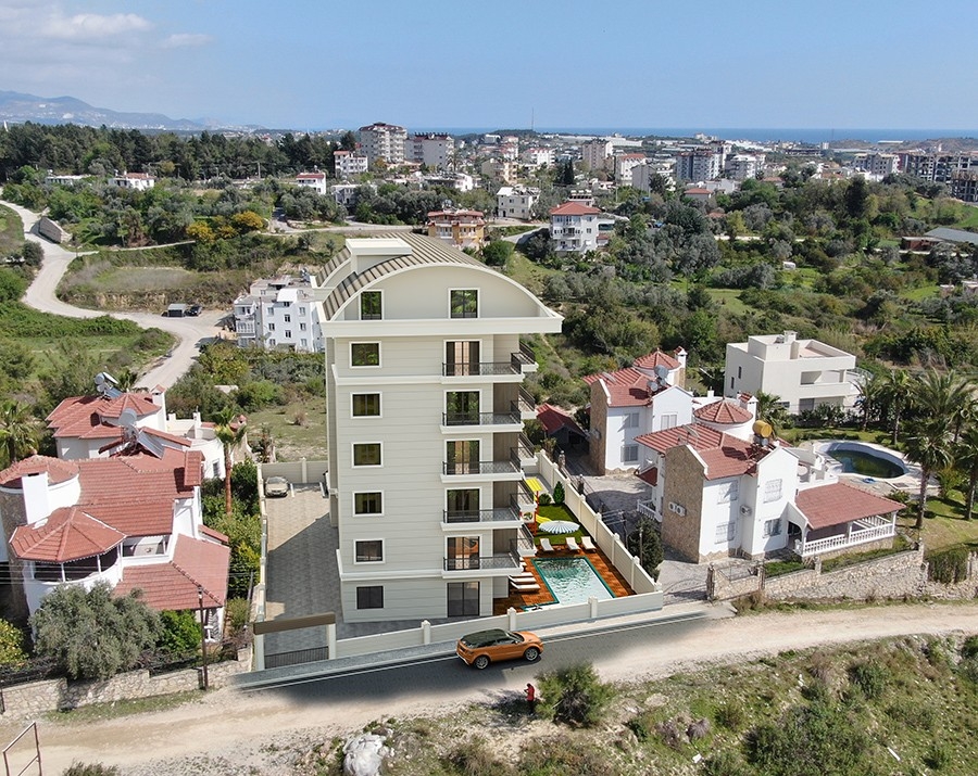 Brand new modern apartments in Avsallar