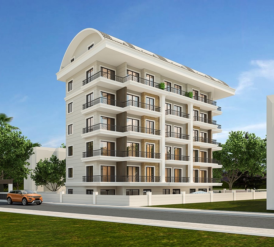 Brand new modern apartments in Avsallar