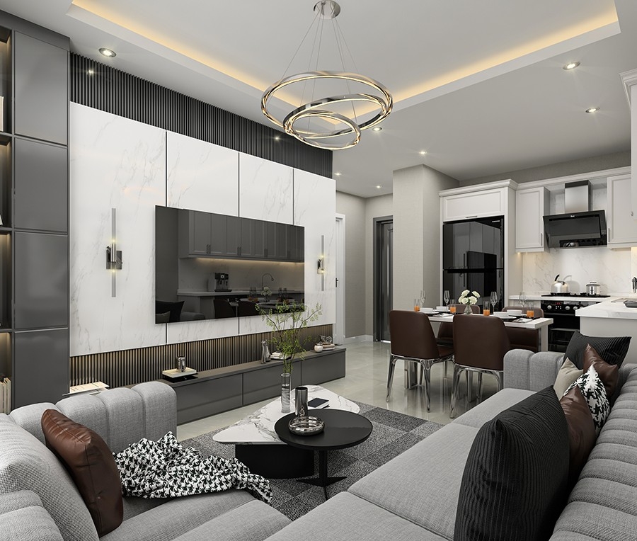 Brand new modern apartments in Avsallar