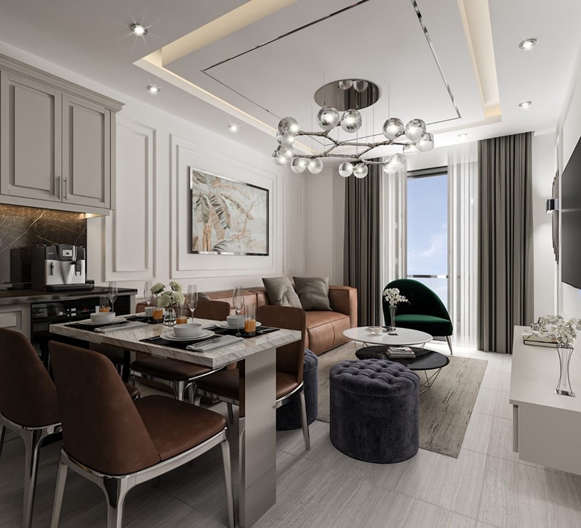 Brand new modern apartments in Avsallar