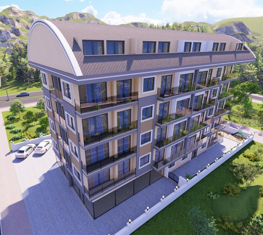 Property in downtown 300m from the beach