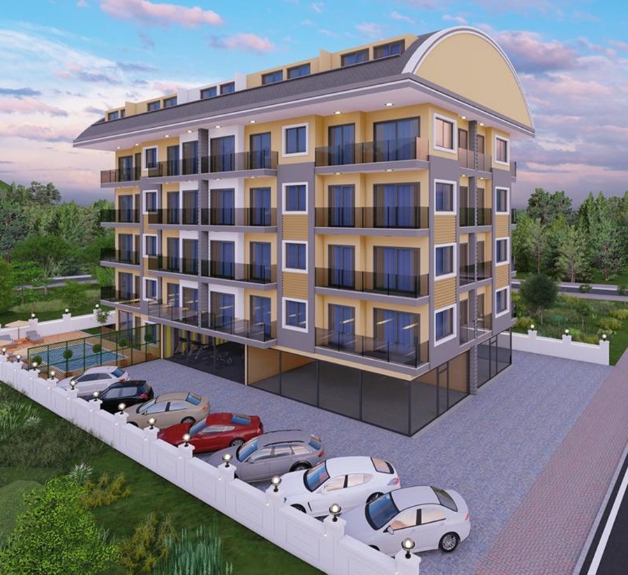 Property in downtown 300m from the beach