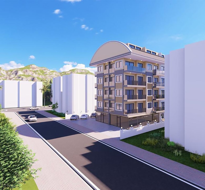 Property in downtown 300m from the beach