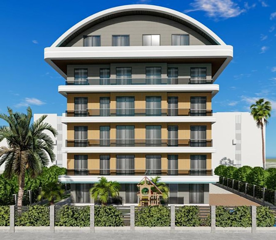 Property in downtown 300m from the beach
