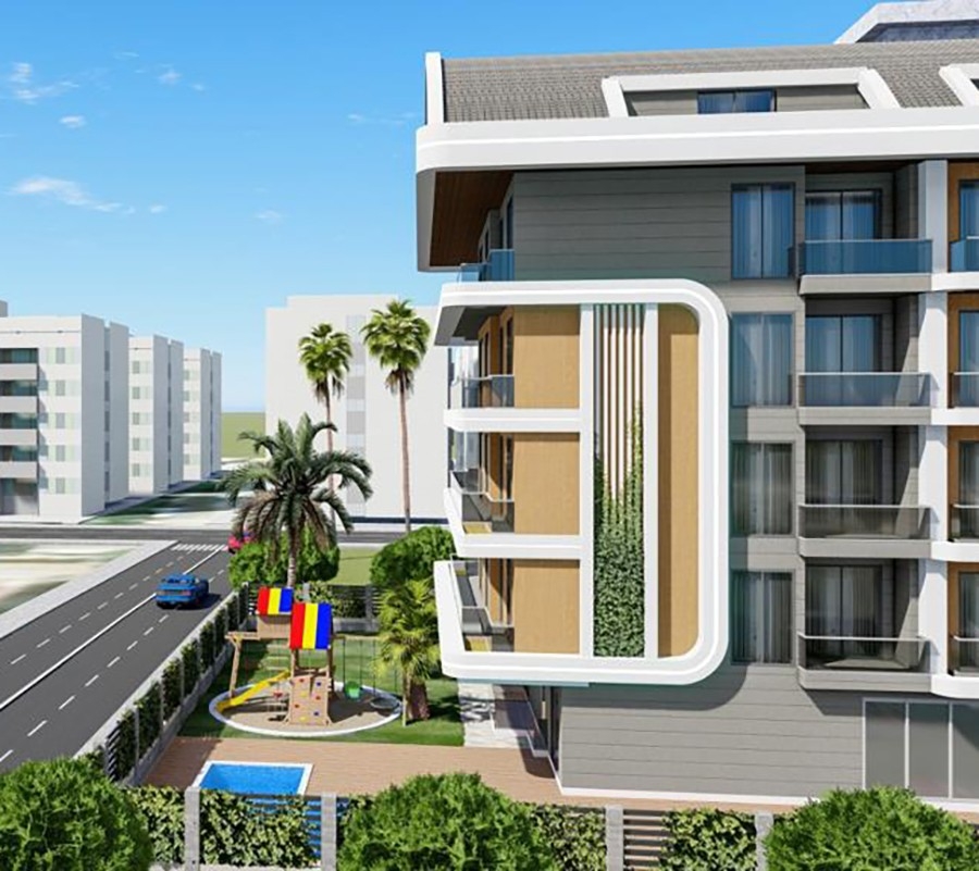 Property in downtown 300m from the beach