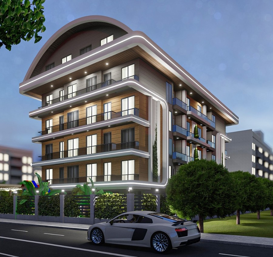 Property in downtown 300m from the beach