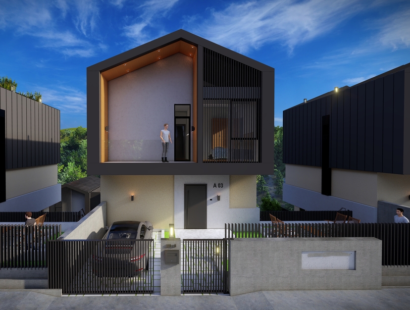 Luxury 2+1 Villa with Sea and Castle Views, Alanya Tepe