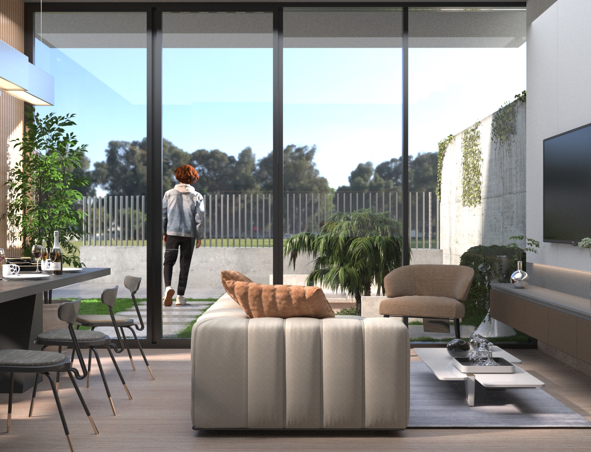 Luxury 2+1 Villa with Sea and Castle Views, Alanya Tepe