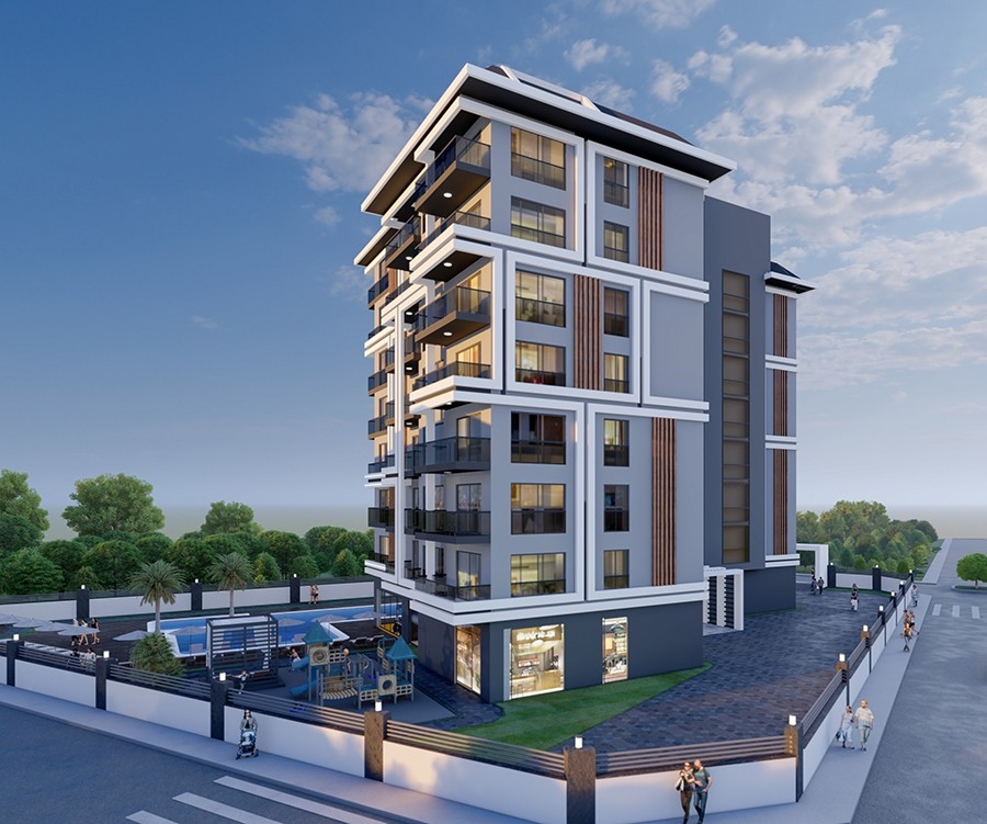 Properties in a soon-to-be-completed project