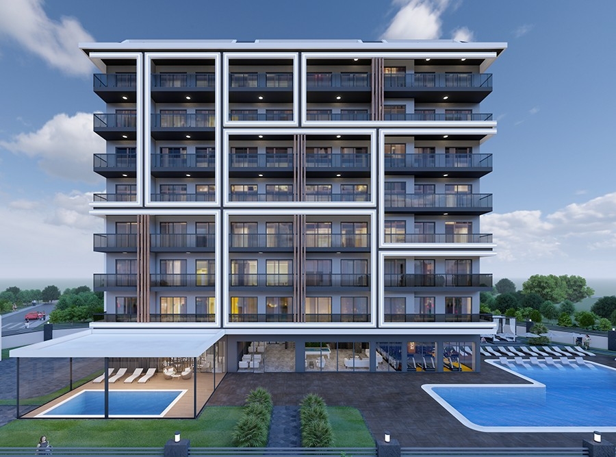 Properties in a soon-to-be-completed project