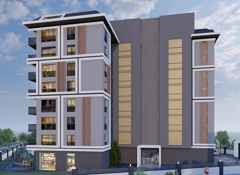 Properties in a soon-to-be-completed project