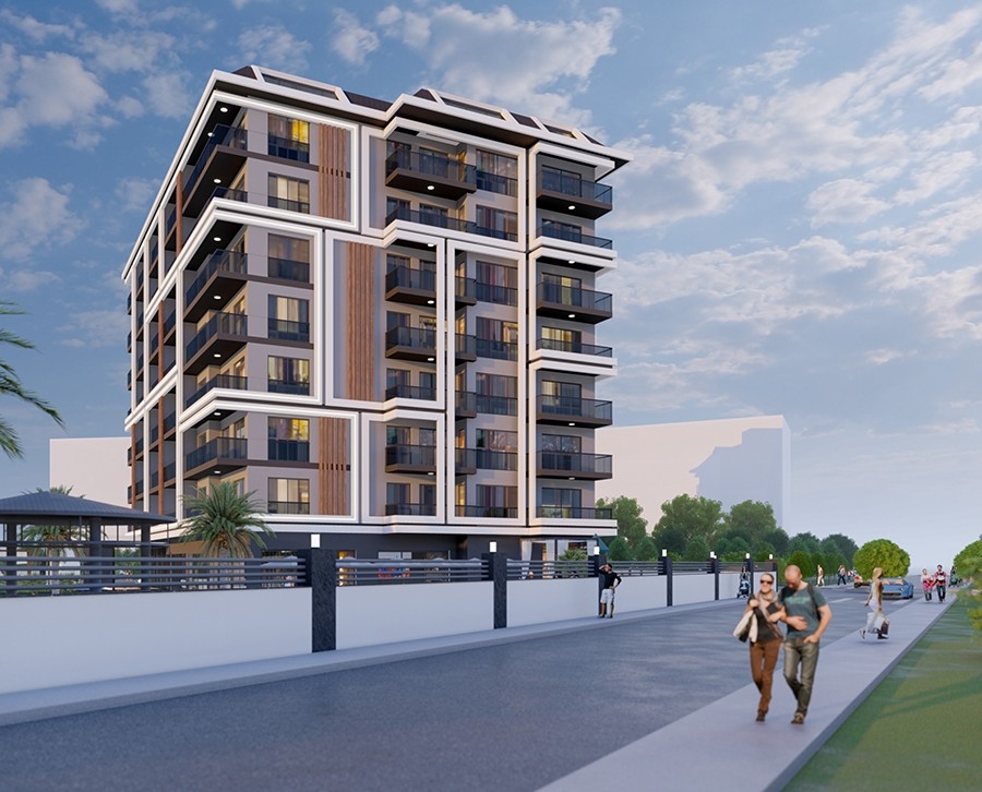 Properties in a soon-to-be-completed project