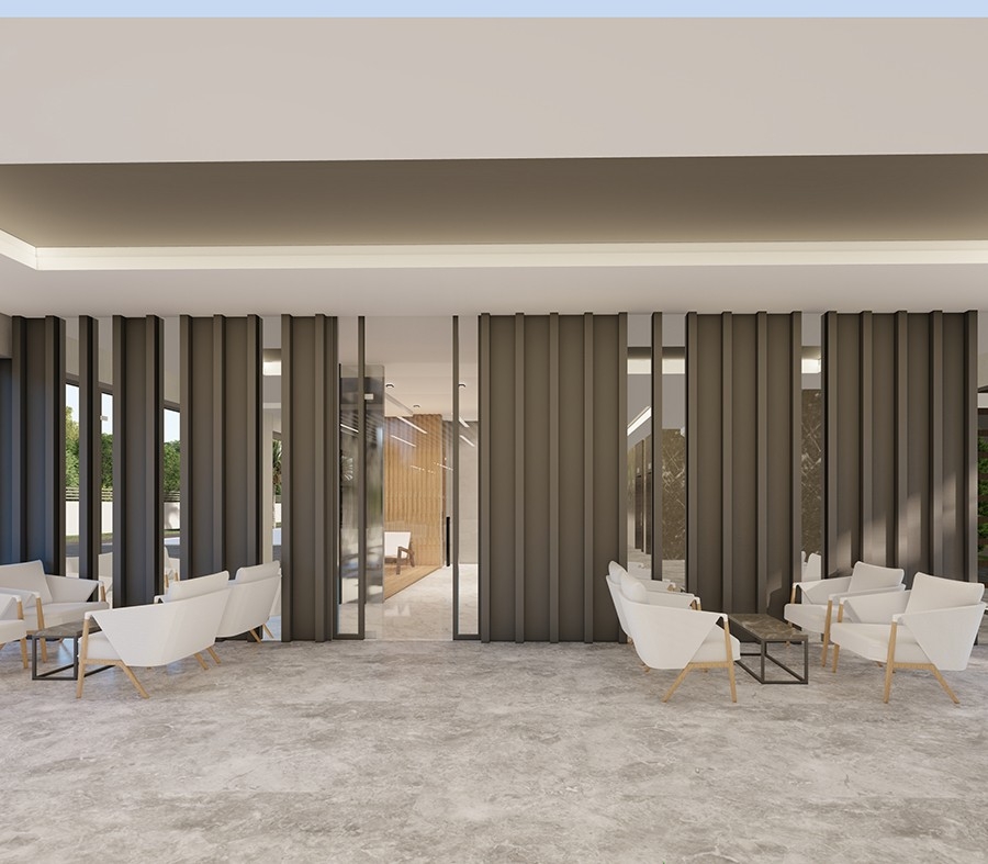 Properties in a soon-to-be-completed project
