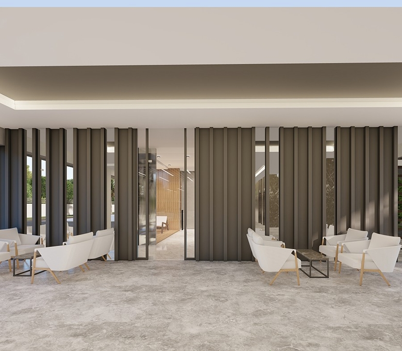 Properties in a soon-to-be-completed project