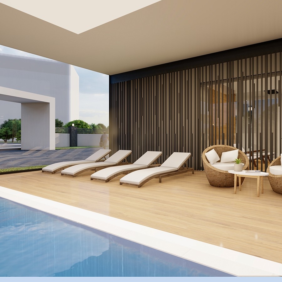 Properties in a soon-to-be-completed project