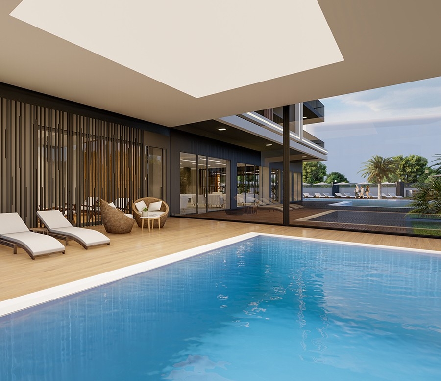 Properties in a soon-to-be-completed project
