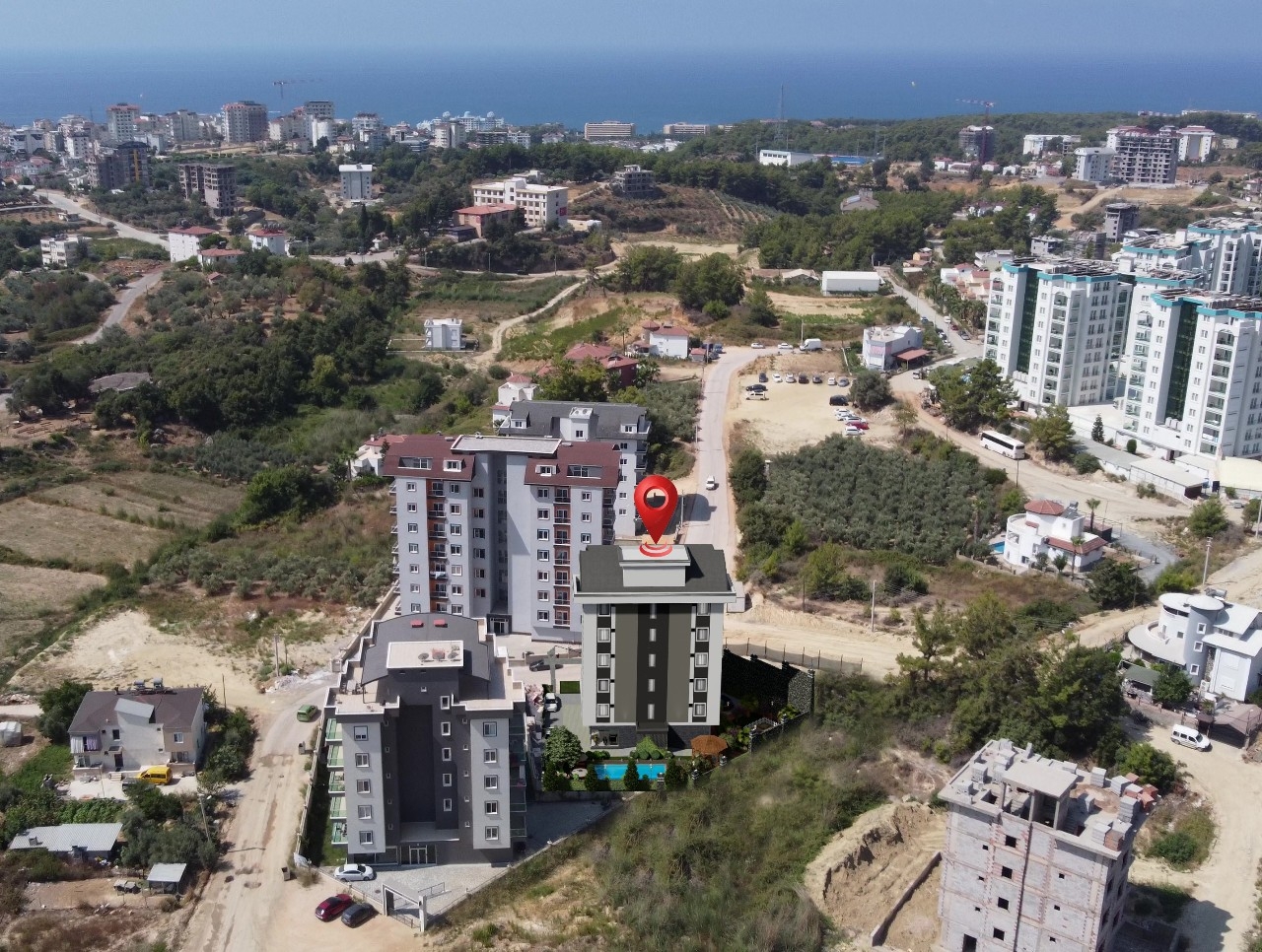New properties in a promising Avsallar area