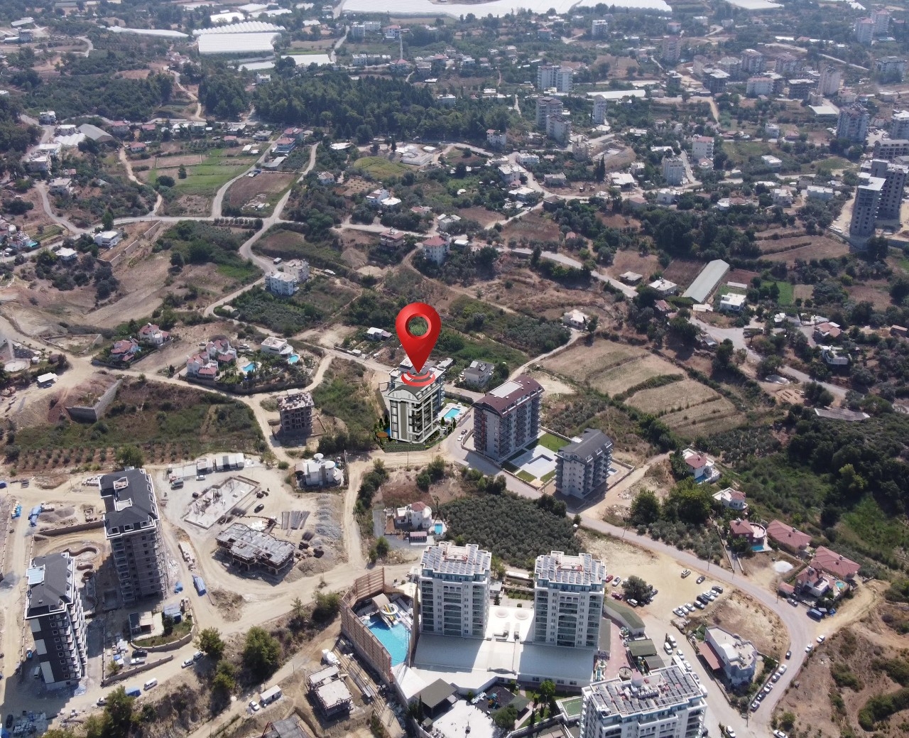 New properties in a promising Avsallar area