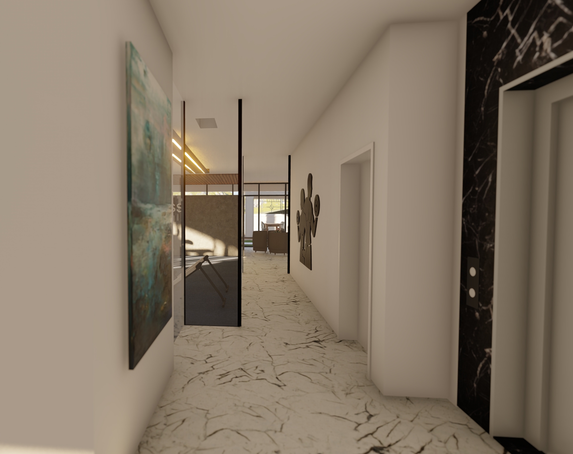 Luxuriöses 1+1 Apartment mit Meerblick und Bergblick in Alanya - Avsallar