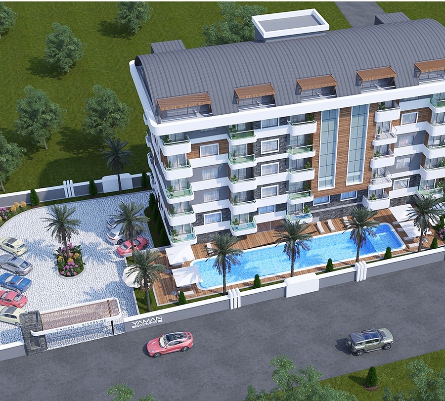 High-end apartments and penthouses in Gazipasa