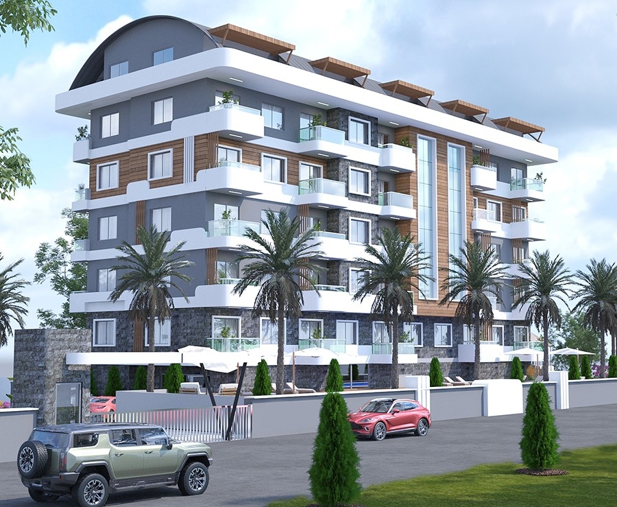 High-end apartments and penthouses in Gazipasa