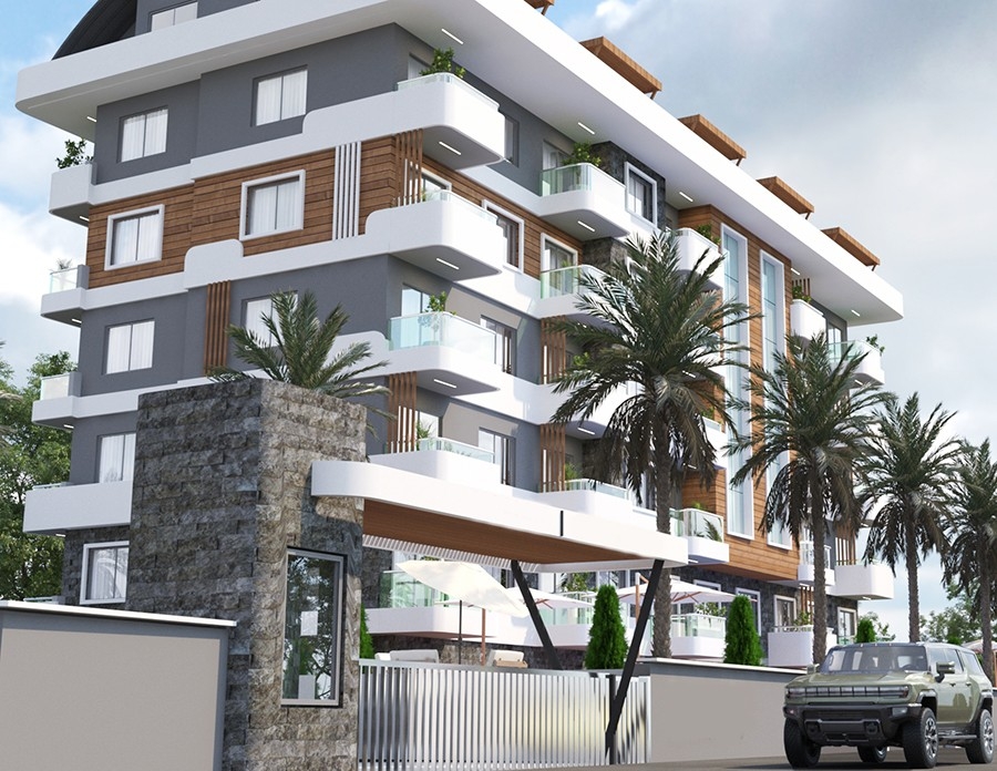 High-end apartments and penthouses in Gazipasa