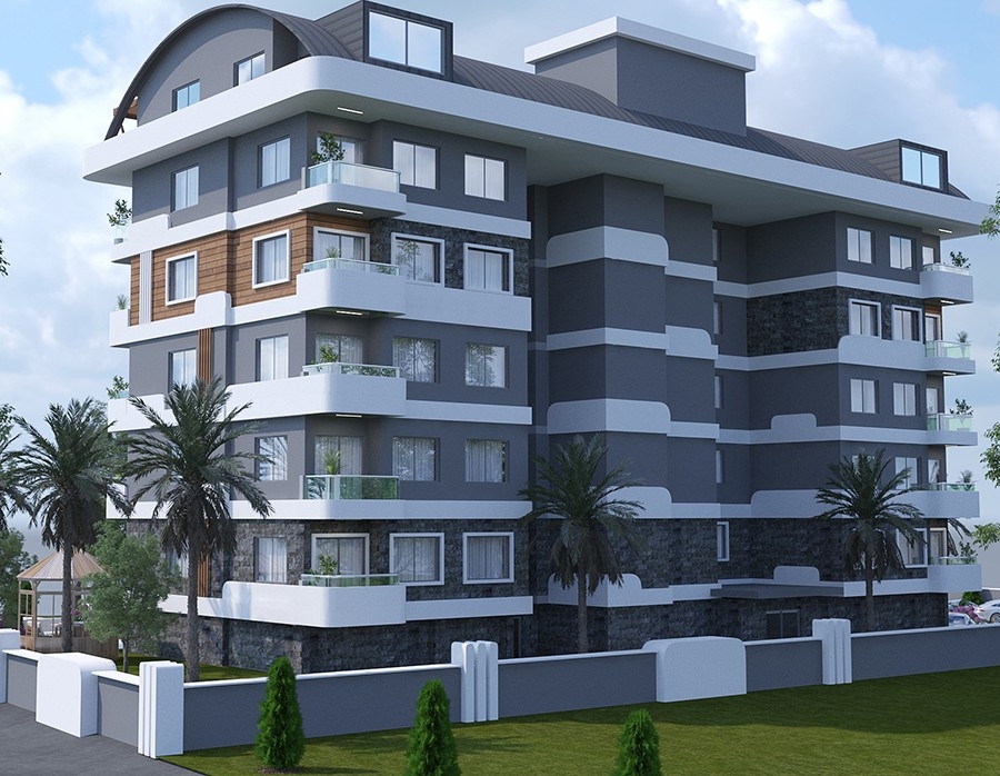 High-end apartments and penthouses in Gazipasa