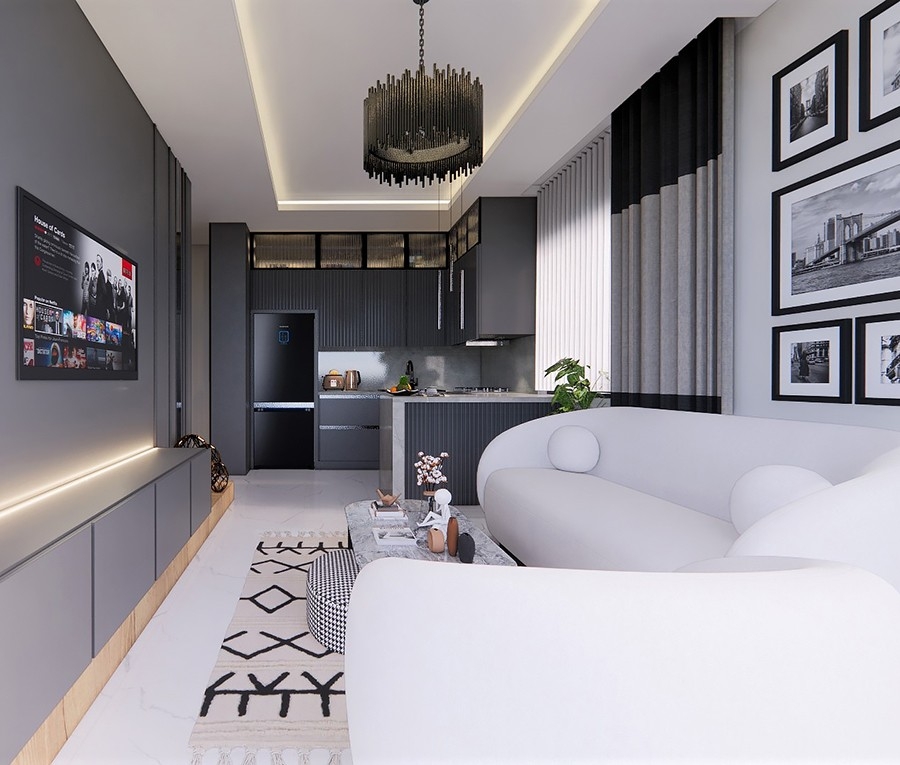 High-end apartments and penthouses in Gazipasa