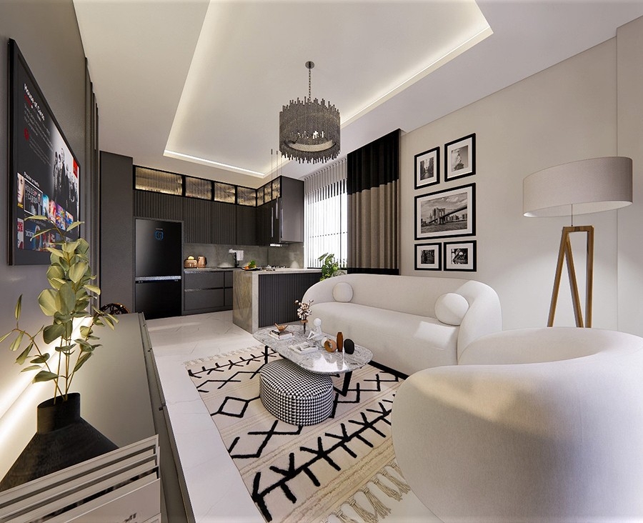 High-end apartments and penthouses in Gazipasa