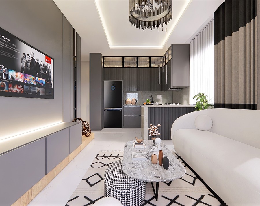 High-end apartments and penthouses in Gazipasa