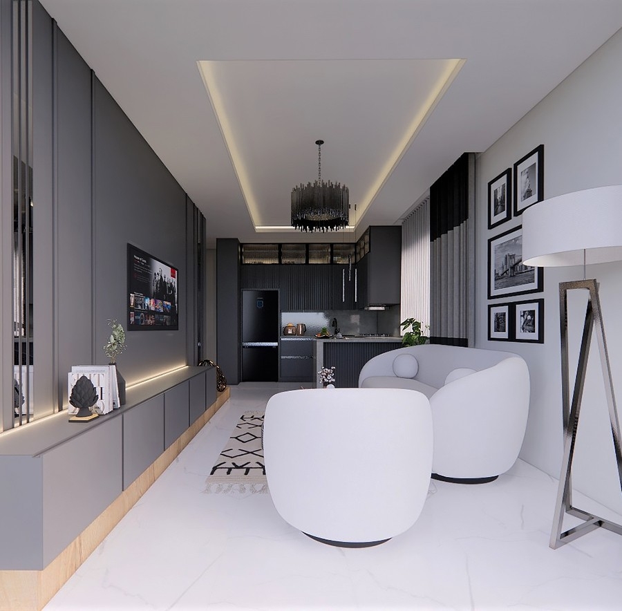 High-end apartments and penthouses in Gazipasa