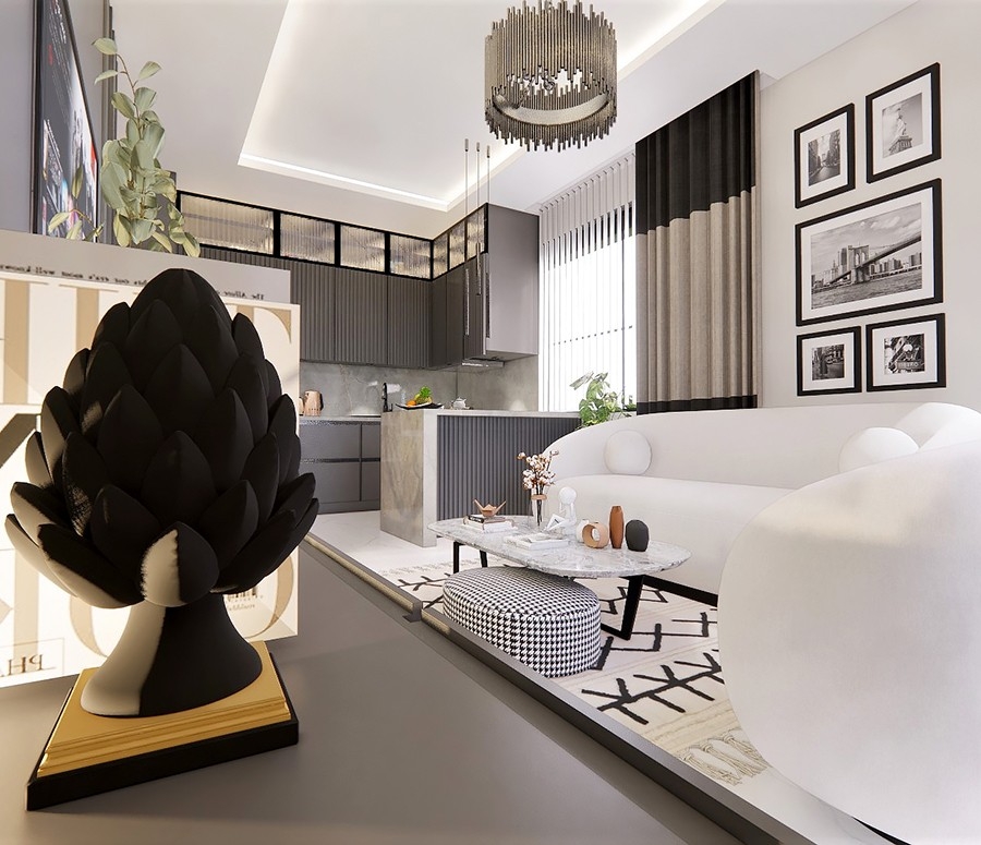 High-end apartments and penthouses in Gazipasa