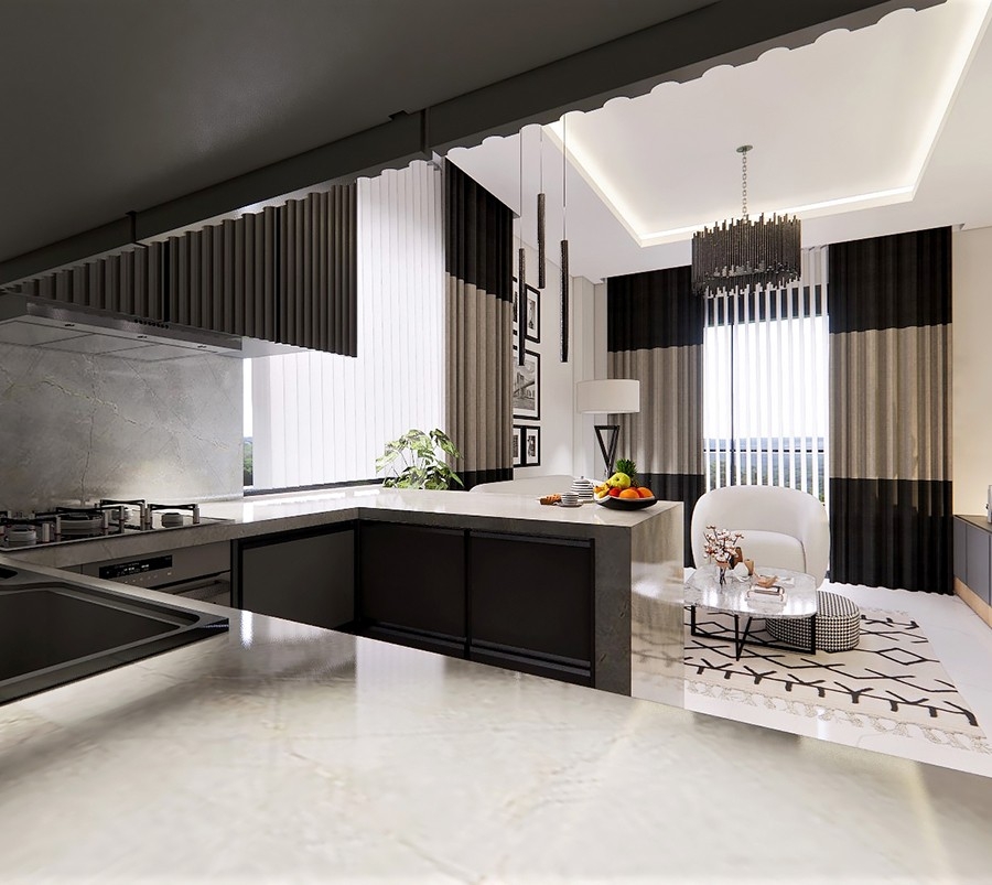 High-end apartments and penthouses in Gazipasa