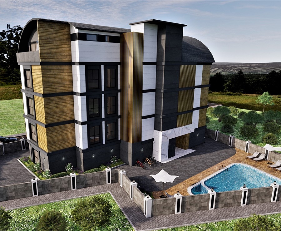 Modern properties in Gazipasa