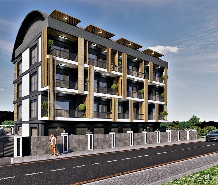 Modern properties in Gazipasa