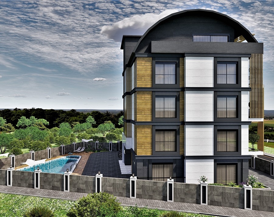 Modern properties in Gazipasa