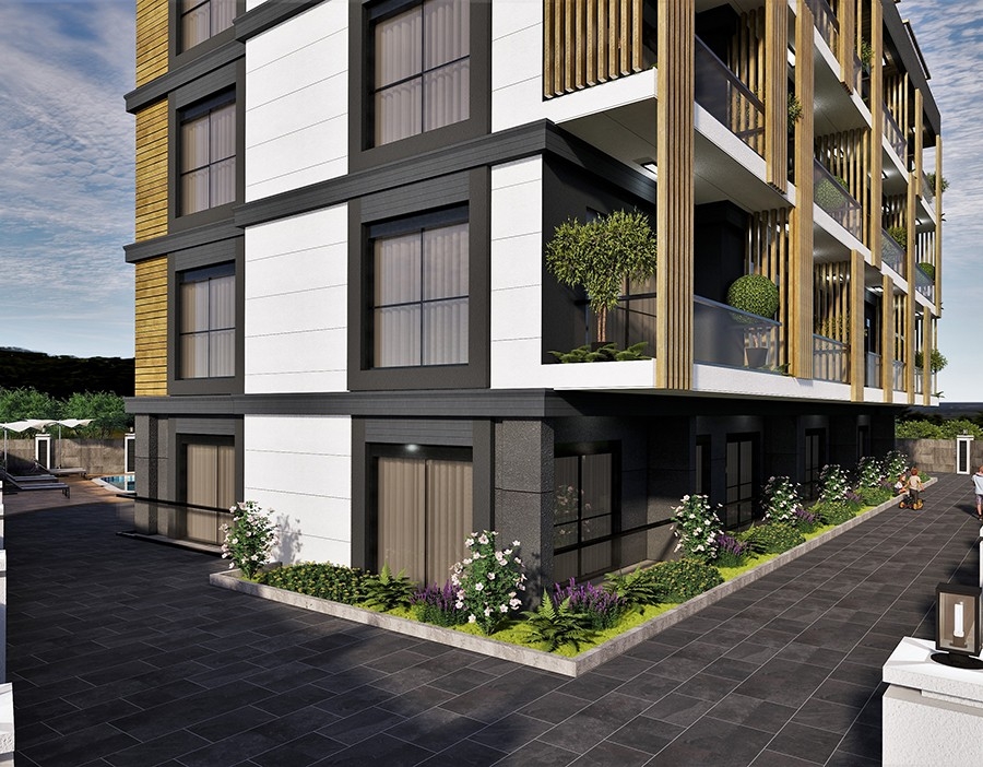 Modern properties in Gazipasa