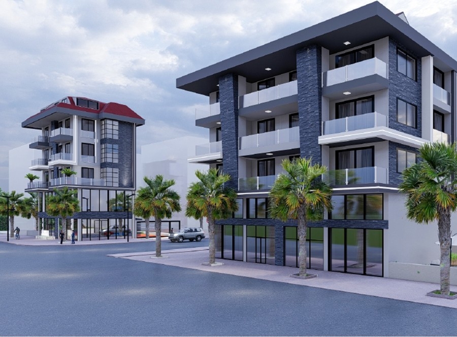 New apartments by the sea in Alanya
