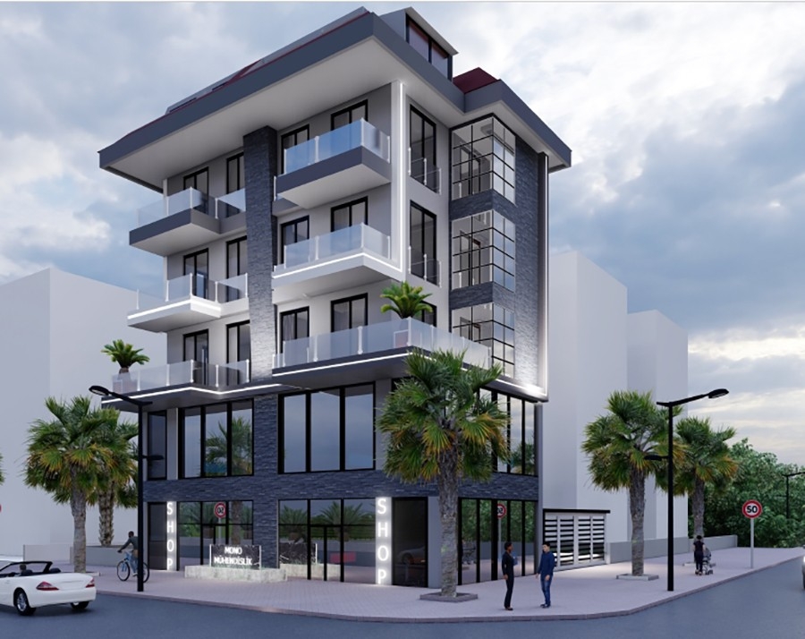 New apartments by the sea in Alanya